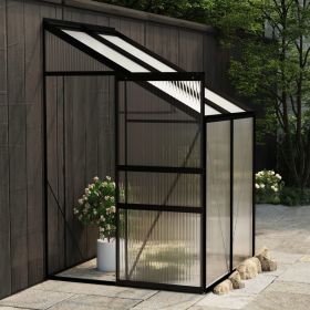 Greenhouse Anthracite Aluminum 91.5 ft¬≥